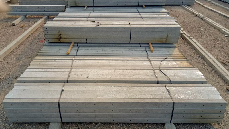 เสารั้ว 3" × 3" × 2.50 ม.