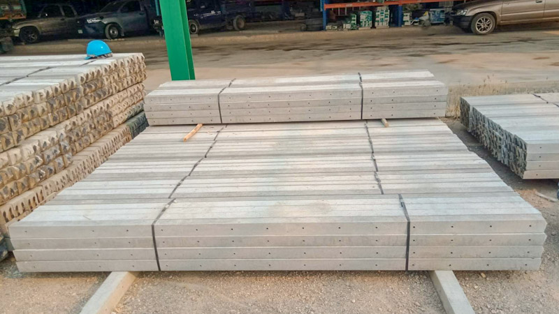 เสารั้ว 3" × 3" × 3.00 ม.