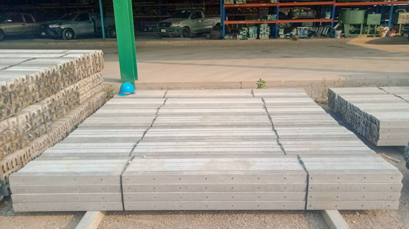 เสารั้ว 3" × 3" × 3.00 ม.