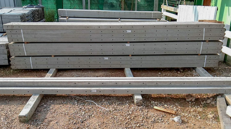 เสารั้ว 3" × 3" × 4.00 ม.