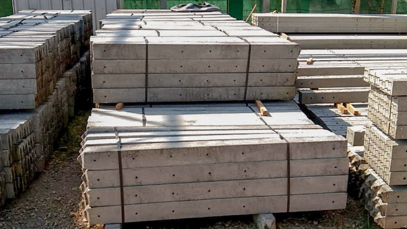 เสารั้ว 4" × 4" × 1.50 ม.