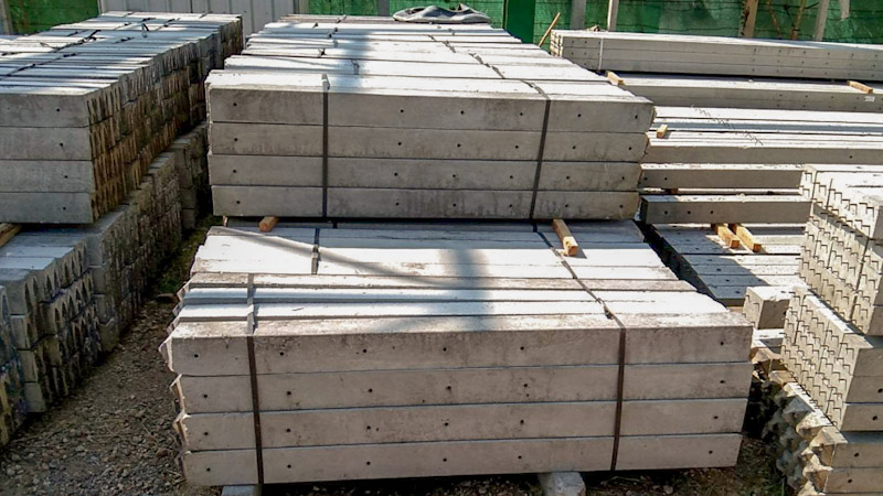 เสารั้ว 4" × 4" × 1.50 ม.