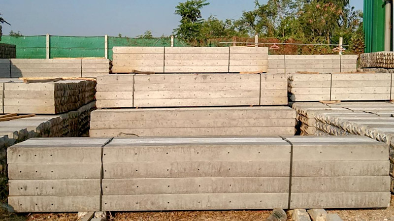 เสารั้ว 4" × 4" × 2.50 ม.