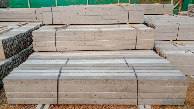 เสารั้ว 4" × 4" × 2.50 ม.