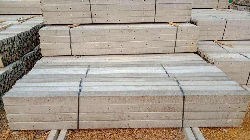 เสารั้ว 4" × 4" × 2.50 ม.