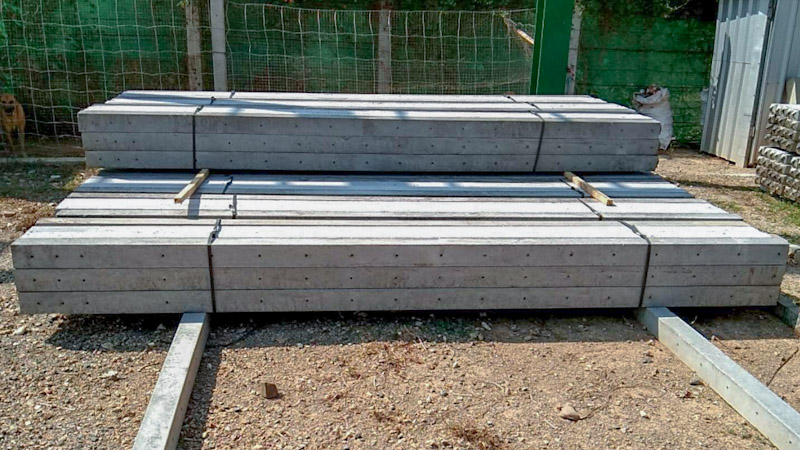 เสารั้ว 4" × 4" × 3.50 ม.